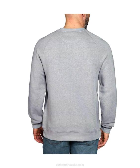 lagana majica s okruglim izrezom opuštenog kroja muškarci Carhartt asfaltni vrijesak 8PP444