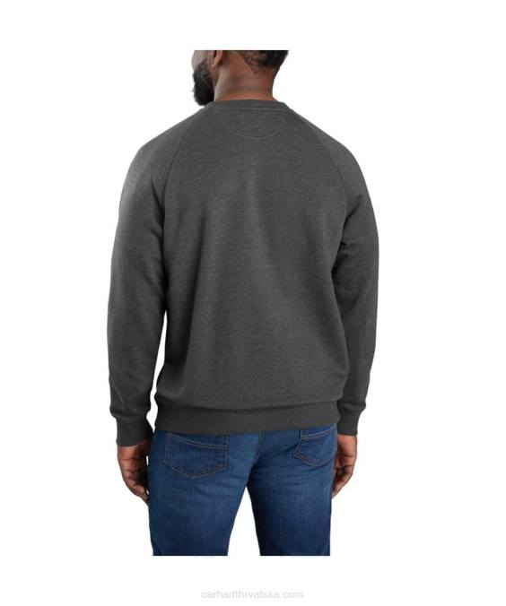 lagana majica s okruglim izrezom opuštenog kroja muškarci Carhartt asfaltni vrijesak 8PP444