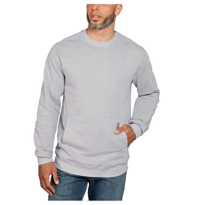 lagana majica s okruglim izrezom opuštenog kroja muškarci Carhartt asfaltni vrijesak 8PP444