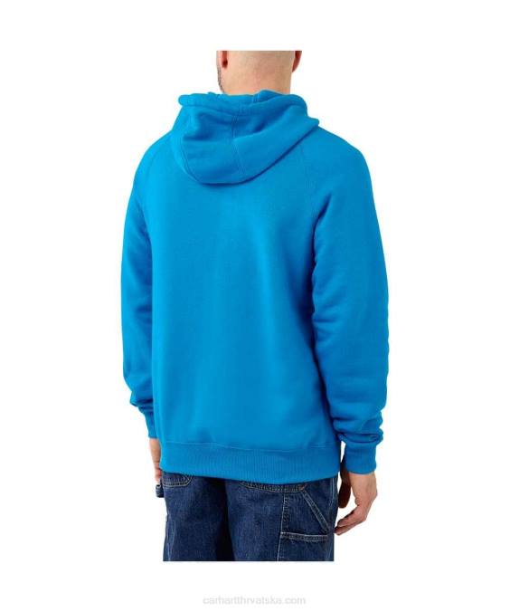 silno opuštenog kroja lagana majica s logotipom muškarci Carhartt asfaltni vrijesak 8PP443