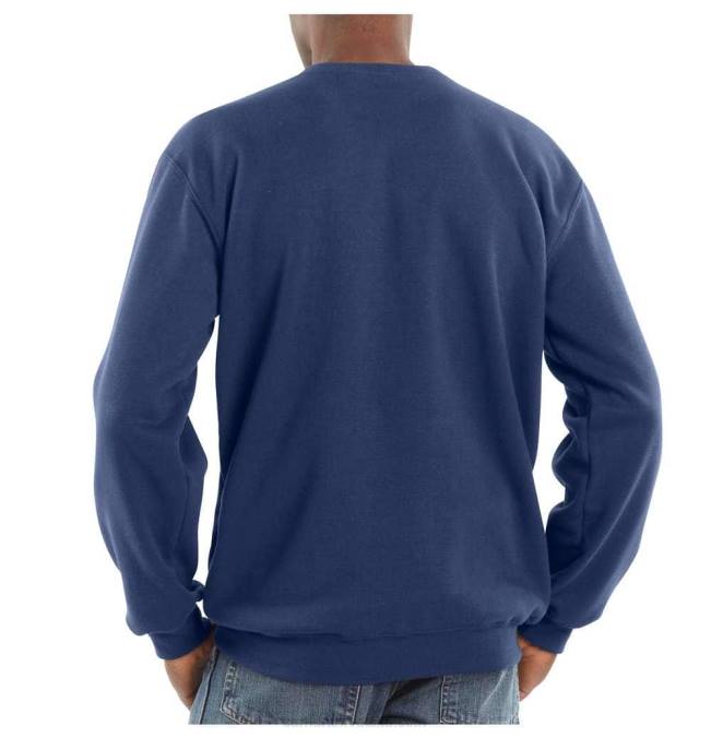 slobodna majica srednje težine s okruglim izrezom muškarci Carhartt crno 8PP439