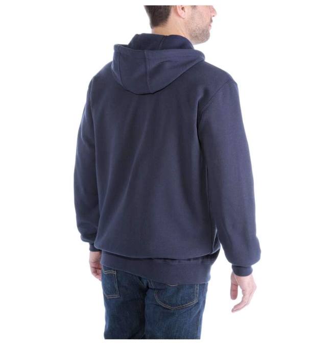 slobodna majica srednje težine s patentnim zatvaračem muškarci Carhartt crno 8PP434