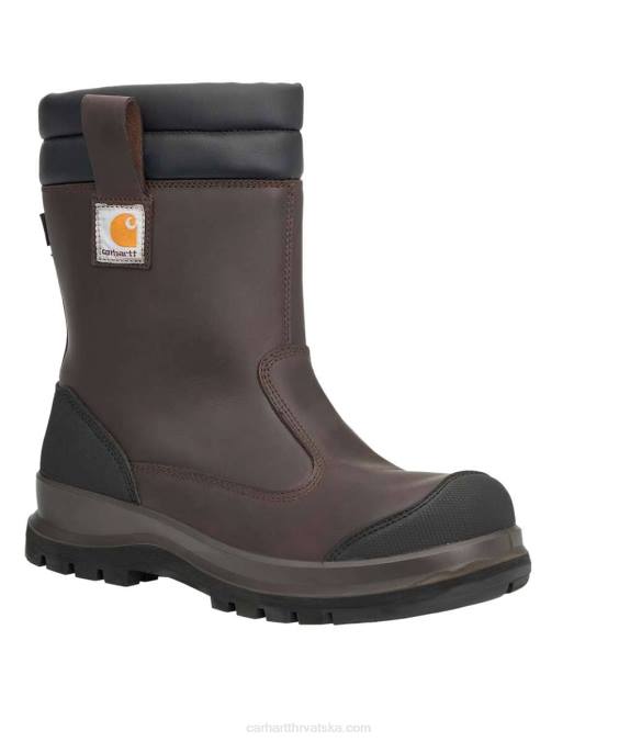 Carter robusna flex vodootporna s3 sigurnosna čizma na povlačenje muškarci Carhartt tamno smeđa 8PP4155