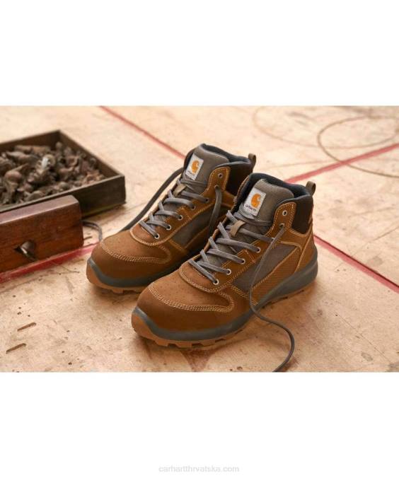 Michigan robusna flex s1p sigurnosna čizma srednjeg kroja muškarci Carhartt crno 8PP4165