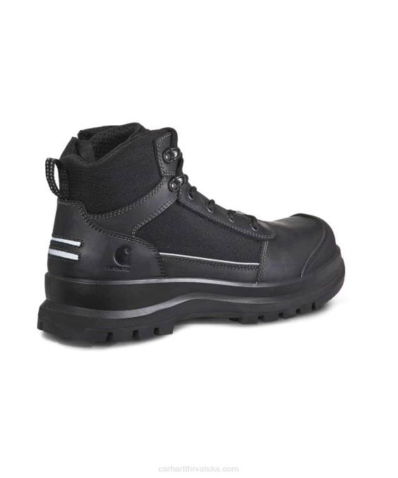 detroit robusna reflektirajuća s3 zaštitna čizma s patentnim zatvaračem muškarci Carhartt crno 8PP4157