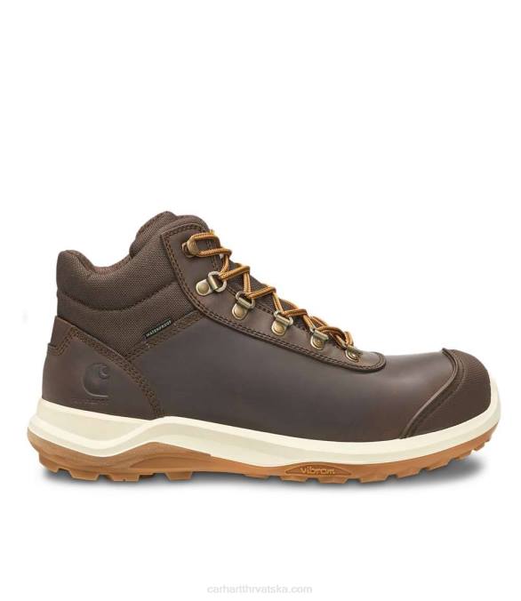 wylie robusna flex vodootporna s3 sigurnosna čizma muškarci Carhartt tamno smeđa 8PP4154