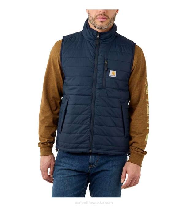 rain defender lagani izolirani prsluk opuštenog kroja muškarci Carhartt crno 8PP4104