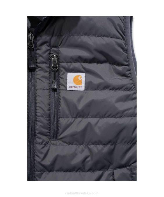 rain defender lagani izolirani prsluk opuštenog kroja muškarci Carhartt crno 8PP4104