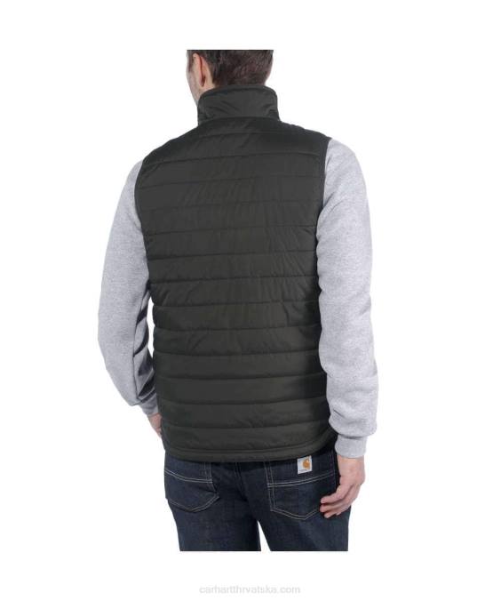 rain defender lagani izolirani prsluk opuštenog kroja muškarci Carhartt crno 8PP4104