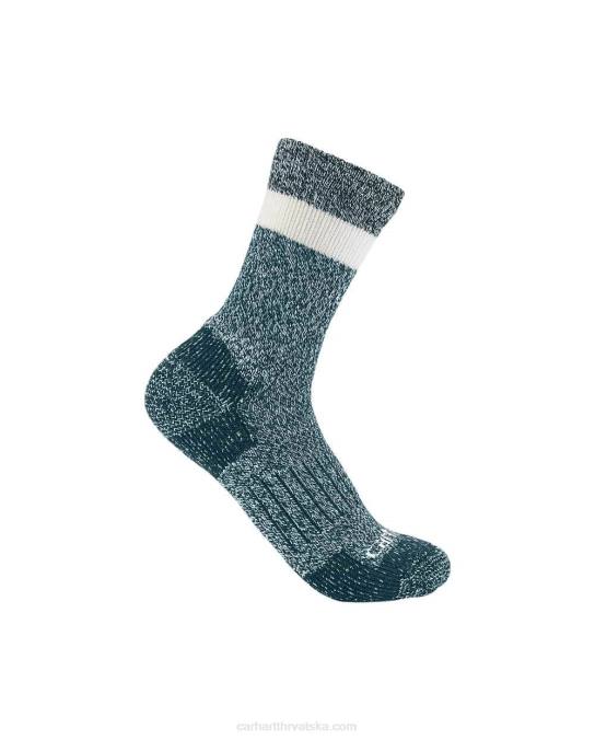midweight crew sock žene Carhartt crno 8PP4243
