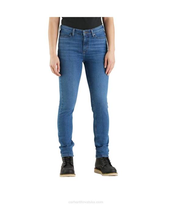 robusni flex slim fit sužene traperice žene Carhartt ljeska 8PP4199