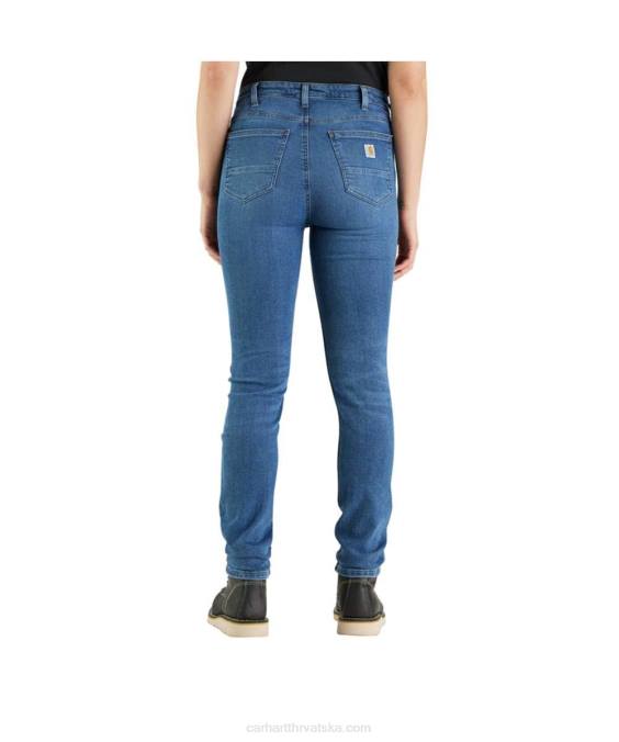 robusni flex slim fit sužene traperice žene Carhartt ljeska 8PP4199
