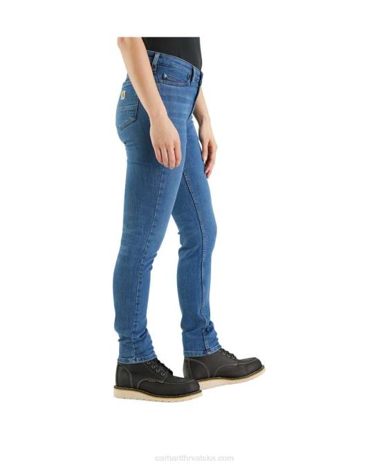 robusni flex slim fit sužene traperice žene Carhartt ljeska 8PP4199