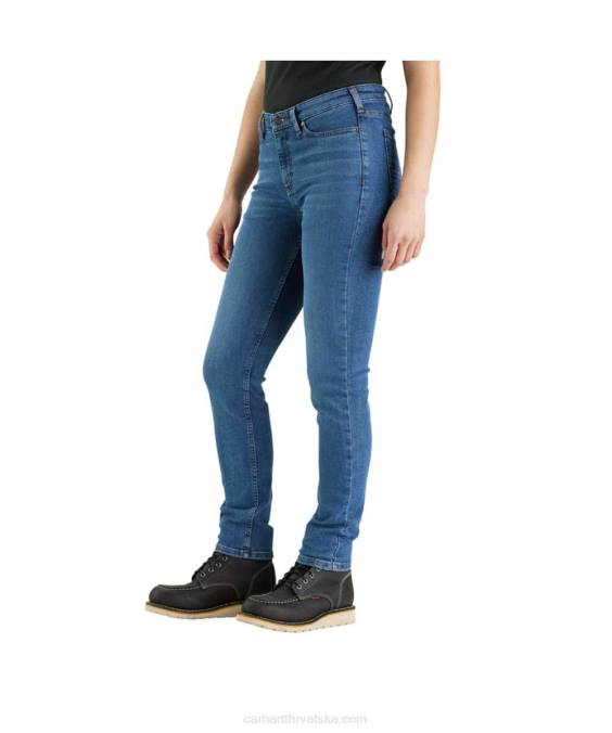 robusni flex slim fit sužene traperice žene Carhartt ljeska 8PP4199