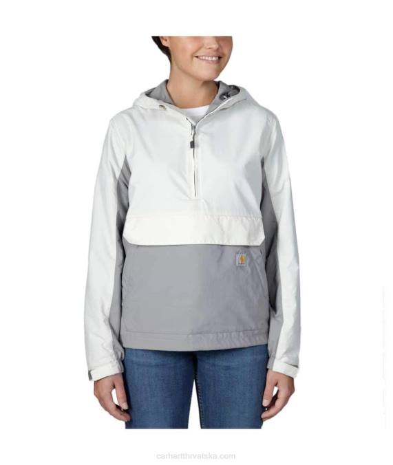 rain defender labavi kroj lagani anorak koji se može pakirati žene Carhartt crno 8PP4185