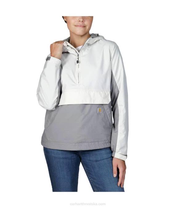 rain defender labavi kroj lagani anorak koji se može pakirati žene Carhartt crno 8PP4185