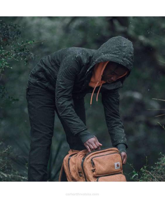 storm defender teška jakna opuštenog kroja žene Carhartt crno 8PP4193