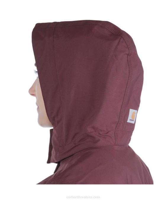 storm defender teška jakna opuštenog kroja žene Carhartt crno 8PP4193