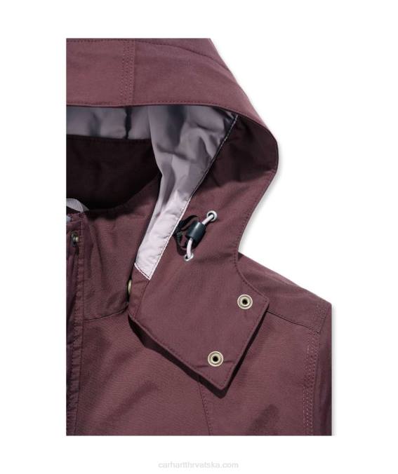 storm defender teška jakna opuštenog kroja žene Carhartt crno 8PP4193