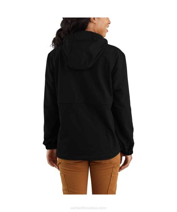 super dux lagana jakna s kapuljačom opuštenog kroja žene Carhartt crno 8PP4197