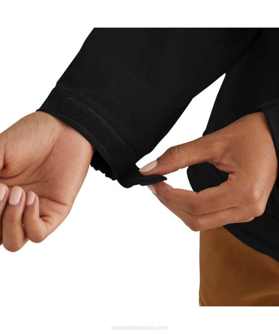 super dux lagana jakna s kapuljačom opuštenog kroja žene Carhartt crno 8PP4197