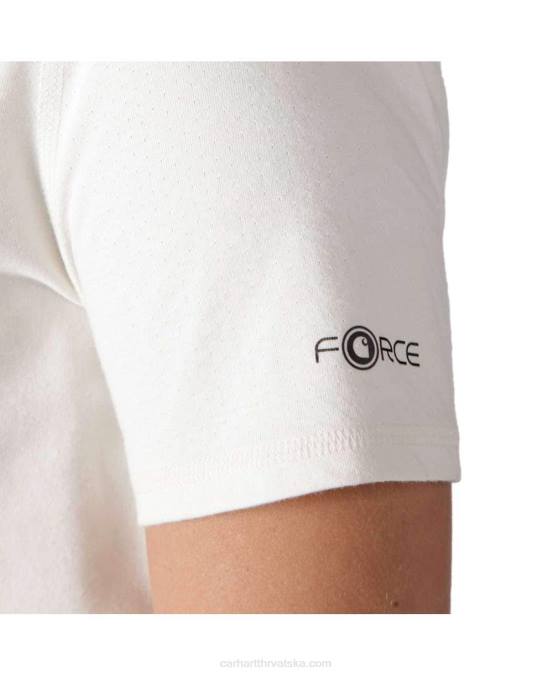 jaka opuštena majica srednje težine kratkih rukava s džepovima žene Carhartt magenta ahat 8PP4224