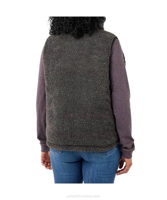 carhartt montana izolirani prsluk opuštenog kroja žene Carhartt crno 8PP4220